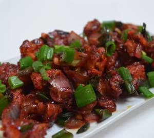 Chilli Mushroom Dry