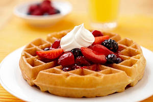 Fruit Jackpot Cream Waffle