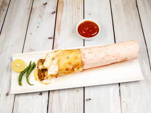 Double Egg Double Mutton Roll