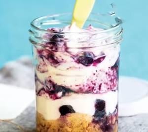 Blueberry Cheese Cake In Jar (1 Pcs)