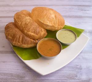Poori ( 3 Pcs )  - 6:30 Am To 4 Pm