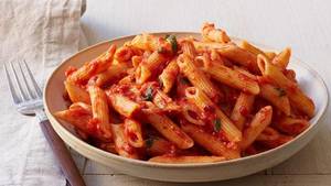 Red sauce pasta