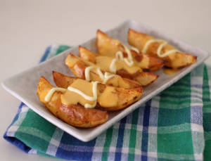Cheesy Potato Wedges
