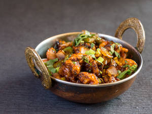 Chilli Mushroom Dry