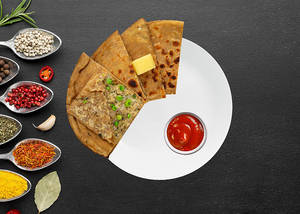 Aloo Matar Paratha