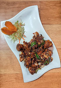 Burnt Chilly Chicken