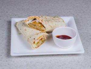 Aloo Tikki Wrap (Single)