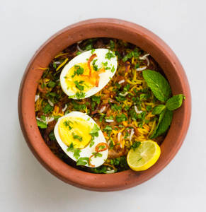 Egg Hyderabadi Biryani