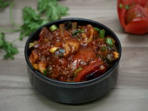 Mushroom Manchurian Gravy