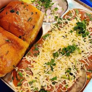 Cheese Pav Bhaji