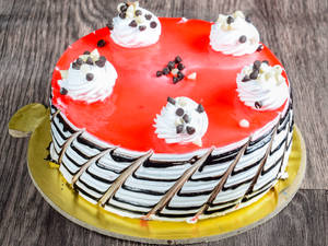 Strawberry Cake (500 gms)