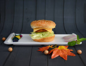Chicken Cheese Tower Burger