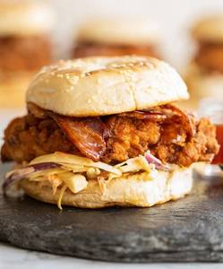 Chicken Zinger Ham Burger