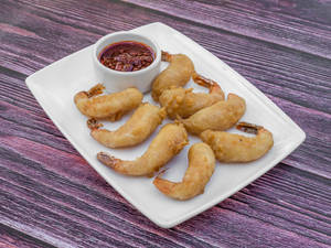 Golden Fried Prawns 