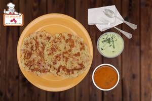 Butter Onion Uttapam