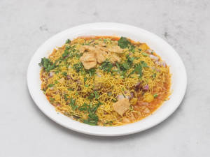 Samosa Ragda Chaat (1 Plate)