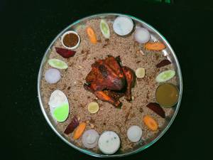 Grilled chicken mandi