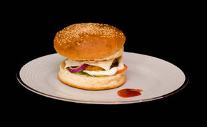 Veg Cheese Burger