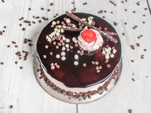 Chocolate Globe Cake (Eggless)