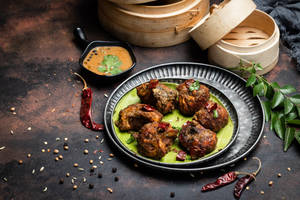 Chicken Cheese Steamed Momos