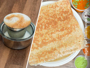 Rava Masala Dosa + Coffee
