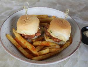 Mutton Tava Fry Slider ( 2 Pcs )
