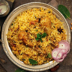 Special chicken biryani