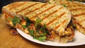 Stuffed Paneer kulcha