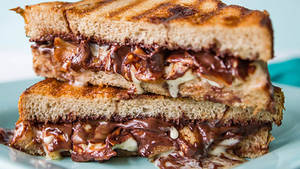 Chocolate Cheese Grill Sandwich