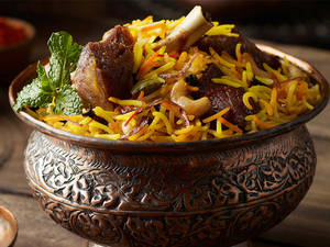 Mutton Handi Biryani [3 Pieces]