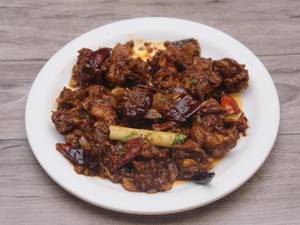 Mutton Varamizhagai Varuval with Bone (Spicy)