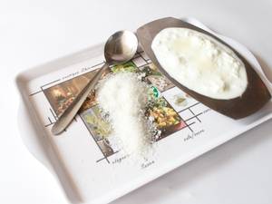 Curd With Sugar
