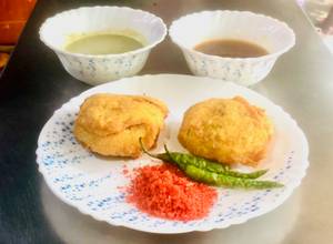 Batata Vada Plate [ 2 Vada ]