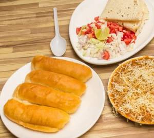 Cheese Butter Pav Bhaji (6 Pav) 