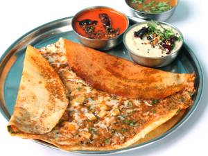 Butter cheese dosa