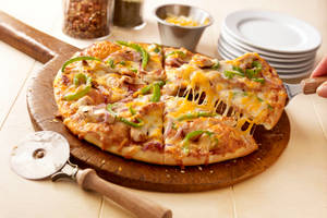 Cheese Barbeque Pizza
