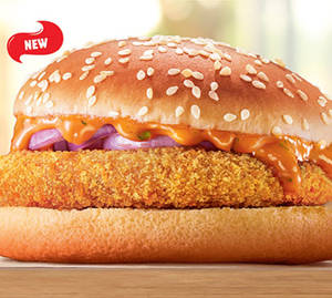 Crispy Veg Cheese Burger