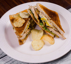 Chicken & Egg Sandwich Club Special