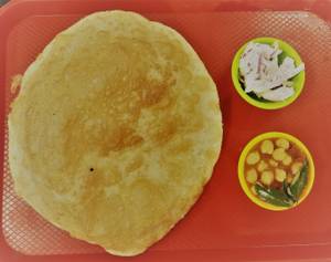 Chola Poori With Chenna Masala
