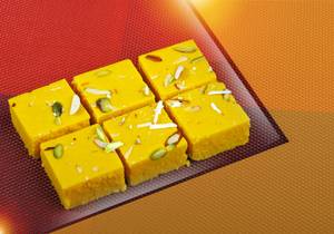 Milk Mango Burfi