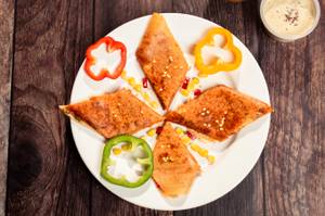 Schezwan Sweet Corn Dosa 