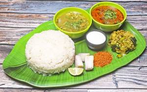 Dal Rice Thali (no Chapati)