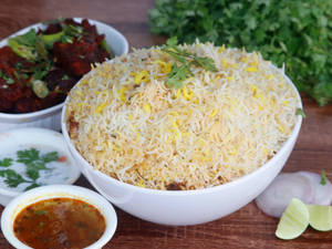 Fry Chicken Biryani Family Pack(4 Persons)(3000 ml)