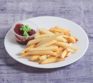 French Fries With Mayonnaise Dip
