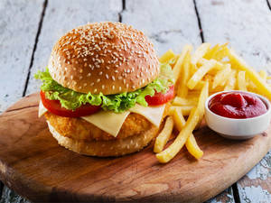 Chicken Cheese Burger