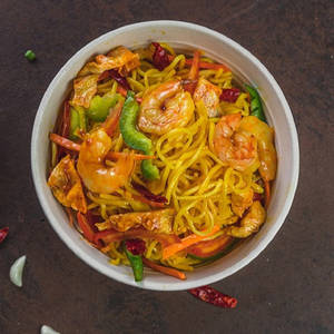 Singapore Noodles [Serves 1- 2]