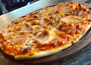 9" Chicken Pepperoni & Chicken Ham Pizza