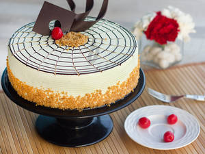 Eggless Butterscotch Cake [1kg]