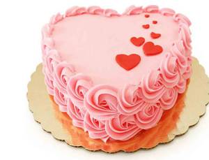 Hearth Shape Cake                                  