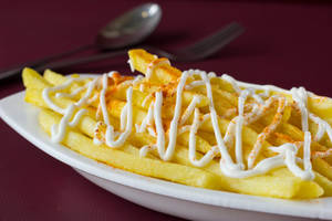 Crispy Cheesy Fries 